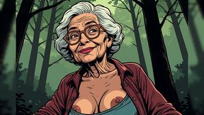 Topless Cartoon Grannies