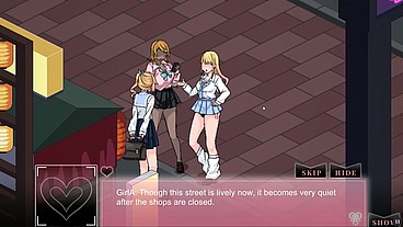 NTR aholic [Hentai game PornPlay] Ep.9 fucking the whore in her tight ass in the back alley