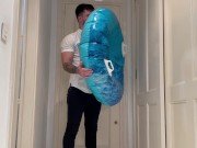 Inflatable ring inflate - hump - deflate