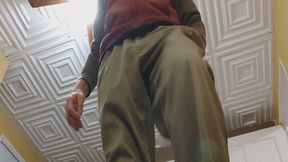 Verbal Male Barefoot Domination and Stomping [1080p]