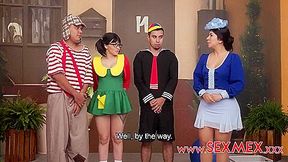 Watch As A Wild La Buela Del 69 Party Ends In A Cum-filled Plowing