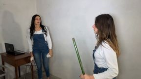 The cleaning girls Gaia and Luna in a big trouble