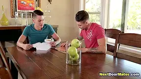 Straight Guy Having First Time Gay Sex With His Stepbrothers Friend