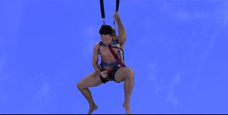 Flying on My Green Screen and Cuming