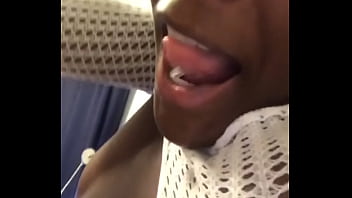 getting my cock polished by white boy