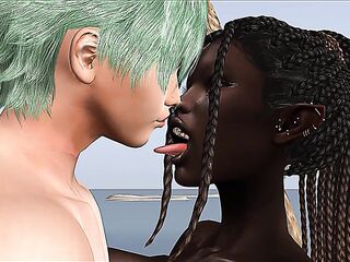 Marvelous Public ORAL-SEX from Black Wife - SL