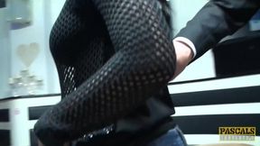 PASCALSSUBSLUTS - Ebony Lola Marie fed cum after pounding