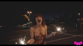 public flashing honey gold and dakota marr sparkler fireworks