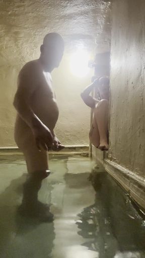 Fucking at the Hotsprings