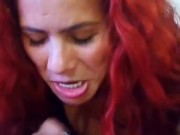 Laura Montenegro mamando una rica verga