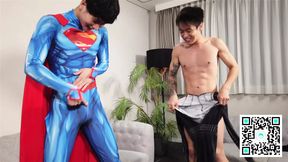 Spiderman X Superman Sexy Costume RolePlay