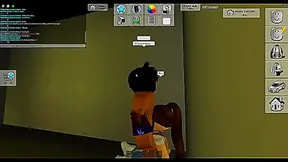 Roblox Hentai - Brookhaven RP PART 1 - Caught a girl