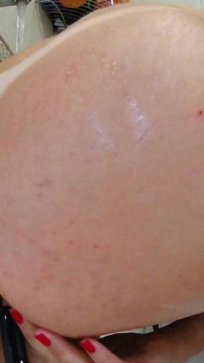 My wife cleans her butt before anal sex. Enema. Ep 24931   Clip 1