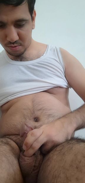Stroking Real Big Dick