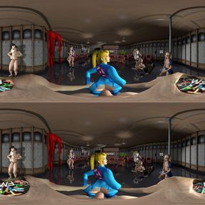 Samus Aran doggystyle 360 orgy (A XXX Parody)