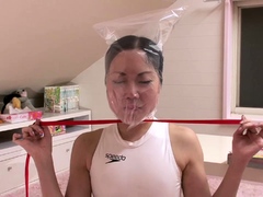 Sexy japanese girl Akina Hara solo girl masturbation