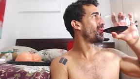 Tiago, Huge Cock and Dildo Show