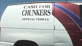 Nasty BBW Slut Gets Sprayed with Jizz After Training