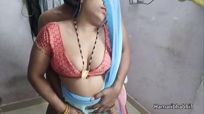Indian Desi Hot Bhabhi Sex In Saree. Hot Desi Wife Sex With Her Husband.