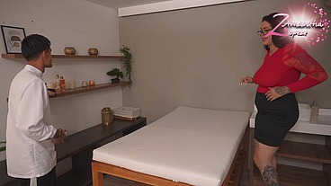 CEO Takes Charge: Fucking The Inexperienced Masseur Raw For Stress Relief