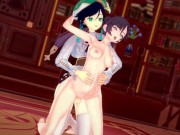 Genshin impact - Venti fuck Mona