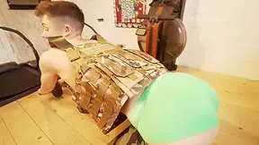 Hot Young Army Twink Exercises And Teases Ass & Boypussy