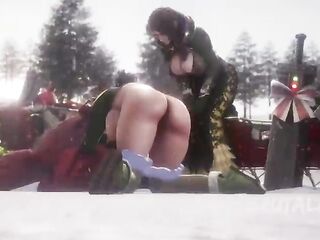 Christmas for Doxies - Perky Christmas