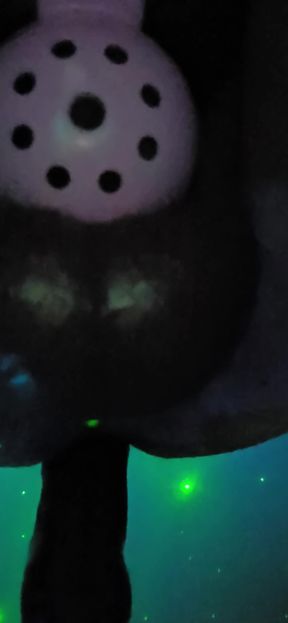 Finally got a fuck machine and locked ip my clitty part 2