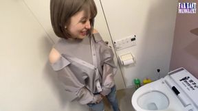 Stream Journey as a Slender Beauty Masters the Thrill of Standing Release Outdoors Part.1