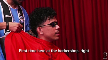 Profanus Barber Shop Episodes 1 and 2 (Preview) The Beginning of a Barber Shop by a Naughty Barber