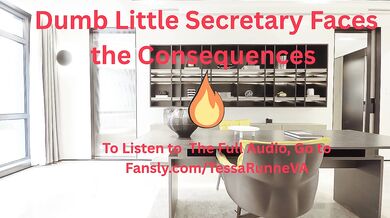 The secretary learns what happens when she teases her boss