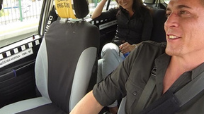 CzechTaxi Multiple Woman Orgasm in the Backseat