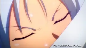 Lewd Anime Queens Clash in Sensual Leg-Lock Pleasure Battle