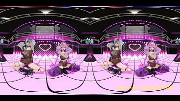 VR mmd ChihaVivi Dance 3d hololive Hentai