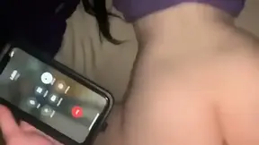 Cheating girlfriend gets smashed while on the phone