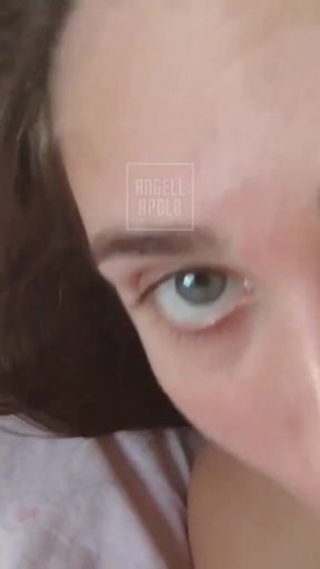 Wet Blowjob From My New Stepmom - My Dad Left and I Had to Take Advantage