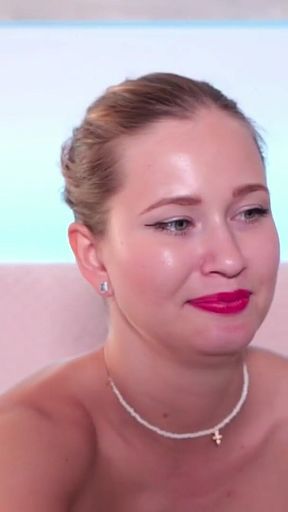 She Spilled Half a Bottle of Oil on Her Chest