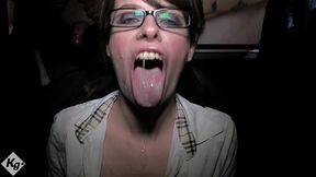 dirty cum slut tiffany taylor visits the sex cinema to sucks off strangers cocks and get her tits covered in cum