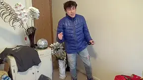 Bouncing Boner On A Dancing Hunk!