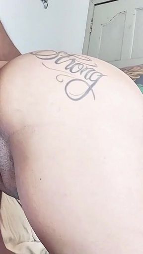 100% Anal on the Couch at Home