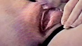 Giggle my Ass Show My Pink Shaved Pussy from Behind American Milf Solo Porn