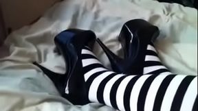 High Heels and Socks