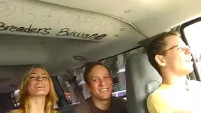 Intense Gay Action in a Van