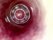 very deep view inside my virgin ass with endoscope cam and hot dirty talk while moaning