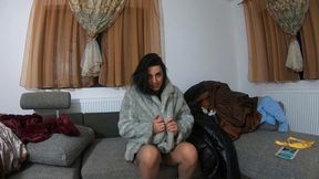 preview-MilfyCalla-Masturbating while wearing fur coats &mdash;  shiny clothes and long jackets - 203