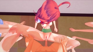 NAKANO HAREM (5 GIRLS 1 GUY) - 4K THE QUINTESSENTIAL QUINTUPLETS PORN