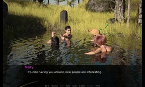 Dusklight manor: swimming with sexy girls in bikini ep 11