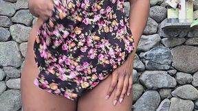 Indian Girl Strips & Pisses