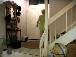 My stepmom and my boyfriends threesome...cum in mouth