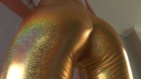 Lick My Shiny Gold Ass Facesit (mkv)